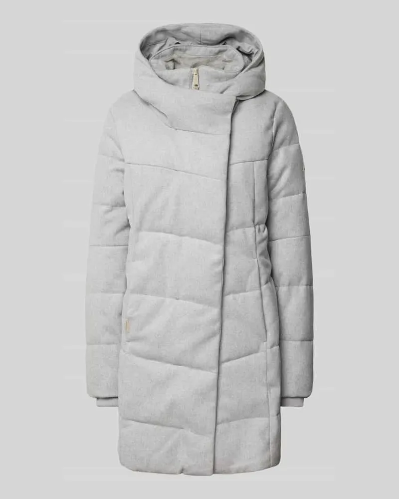 Ragwear  Steppmantel mit Kapuze Modell 'Pavla Hellgrau
