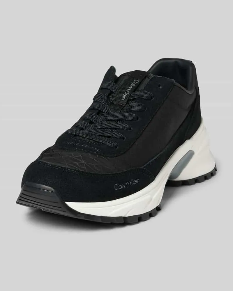 Calvin Klein Sneaker mit Schnürverschluss Black