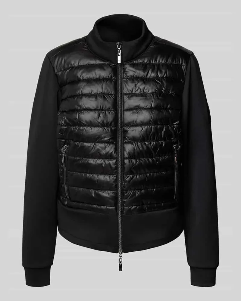 monari Steppjacke mit Reißverschluss Black