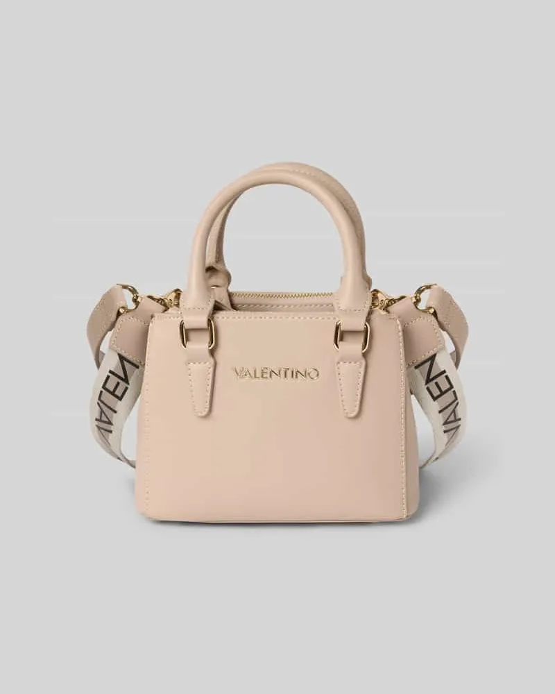 Valentino Garavani Handtasche mit Label-Applikation Modell 'ZERO RE Beige