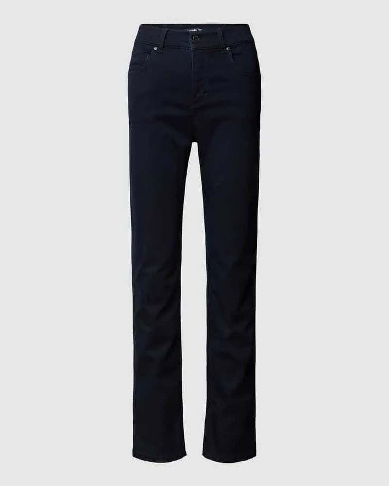 ANGELS  Bootcut Jeans mit Kontrastnähten Modell 'CICI Marine