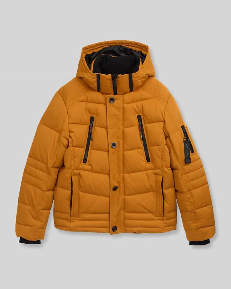 Tom Tailor Funktionsjacke mit Daunen-Steppung Gelb