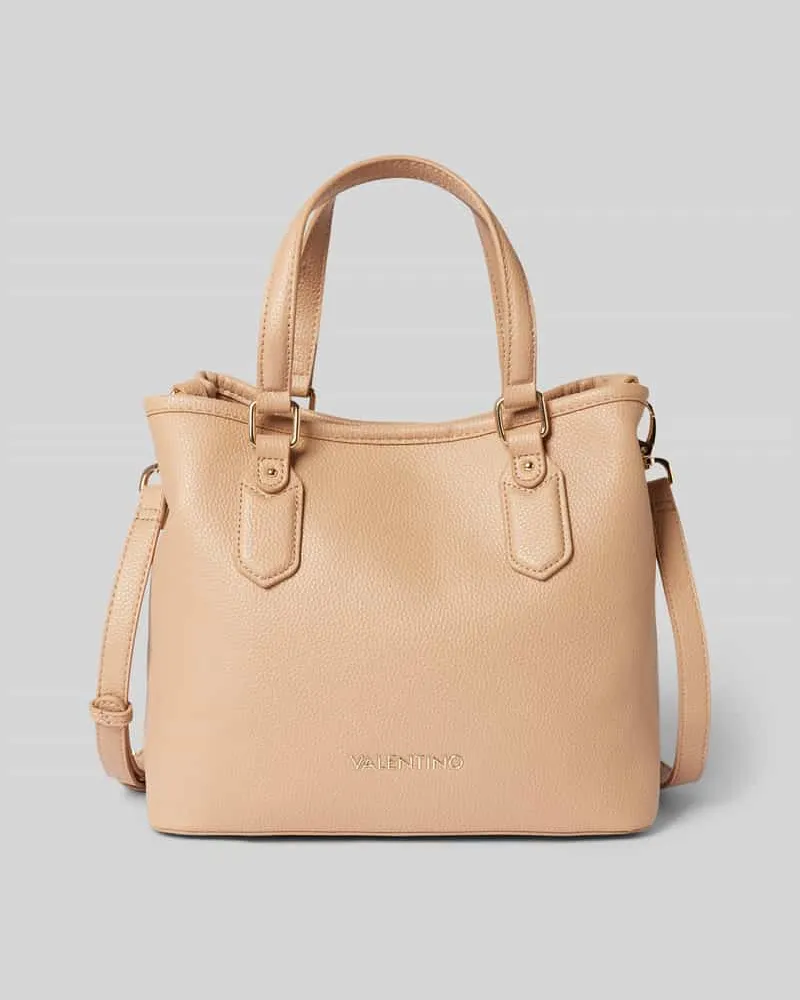 Valentino Garavani Handtasche mit Label-Applikation Modell 'BRIXTON Beige