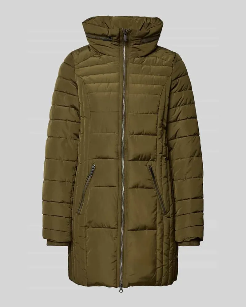 Soyaconcept Steppmantel mit abnehmbarer Kapuze Modell 'Nina Khaki
