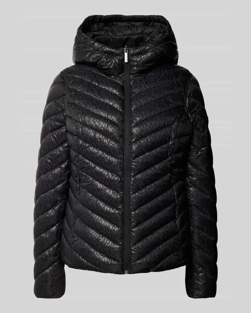 Michael Kors Steppjacke mit Kapuze Black