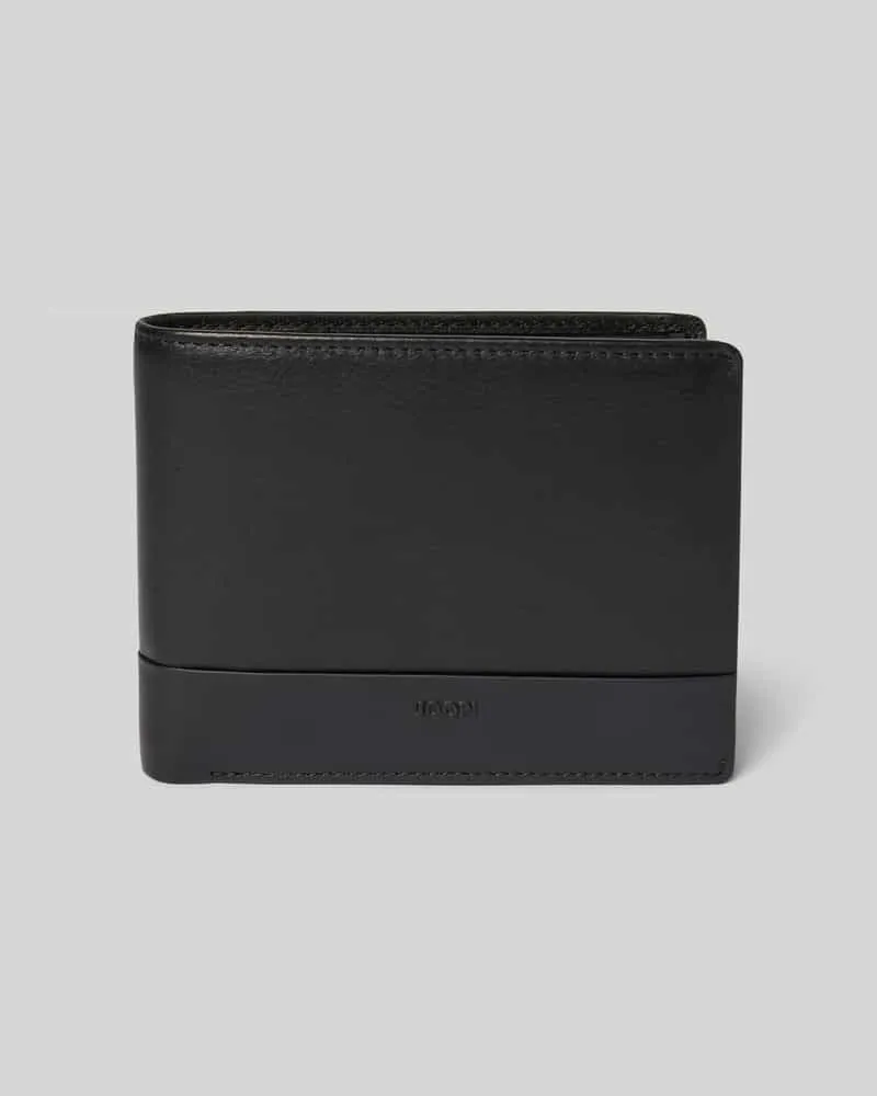 JOOP! Portemonnaie mit Label-Detail Modell 'manciano typhon Black