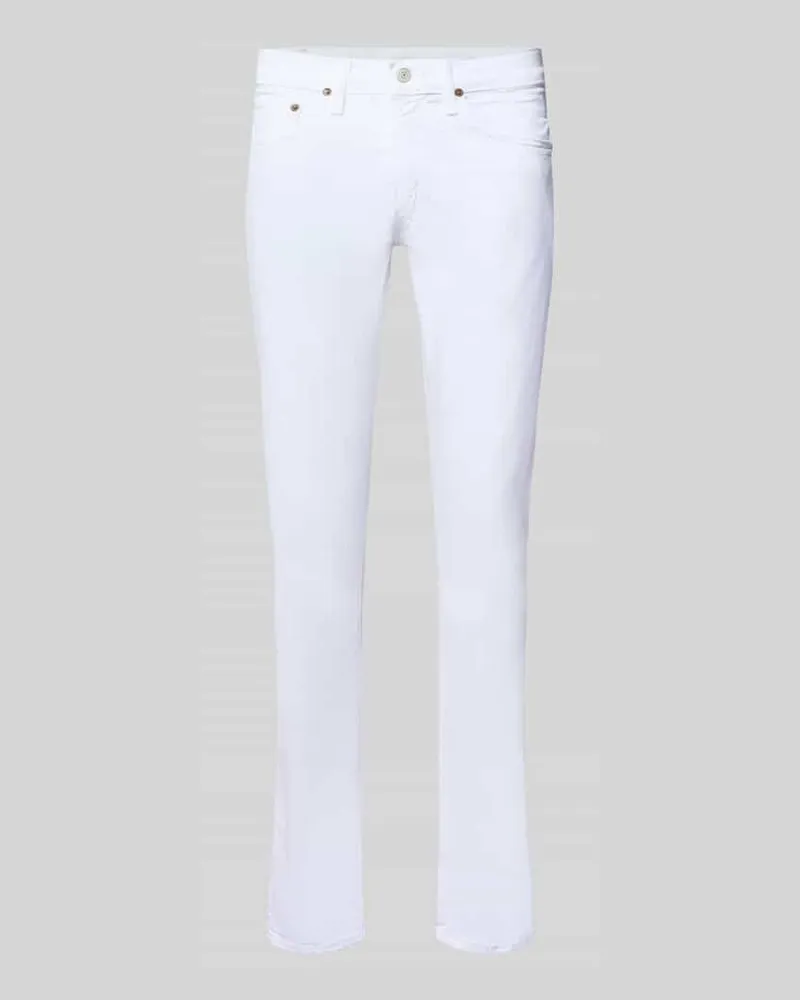 Ralph Lauren Jeans mit 5-Pocket-Design Weiss