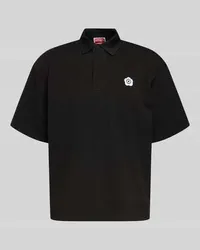 Kenzo Poloshirt aus reiner Baumwolle Black