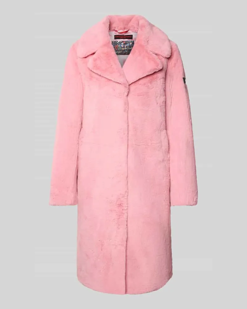 Frieda & Freddies Mantel mit Reverskragen Pink