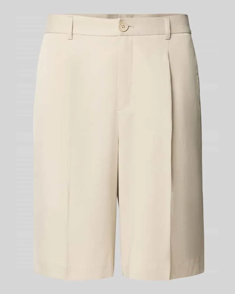 LES DEUX Shorts mit Bügelfalten Modell 'Randall Sand