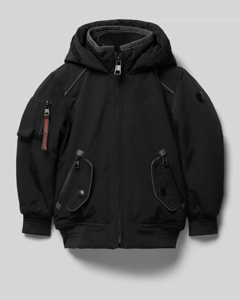 Wellensteyn Jacke mit Kapuze Modell 'Cicero Black