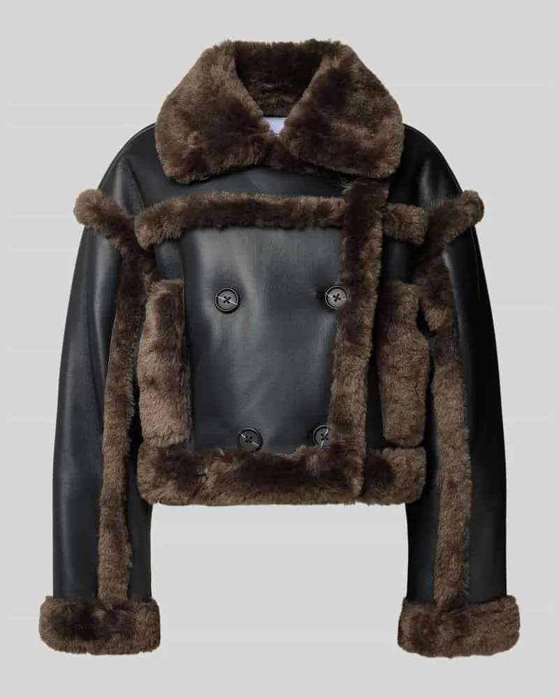 STAND Jacke in Leder-Optik Modell 'Kristy Black