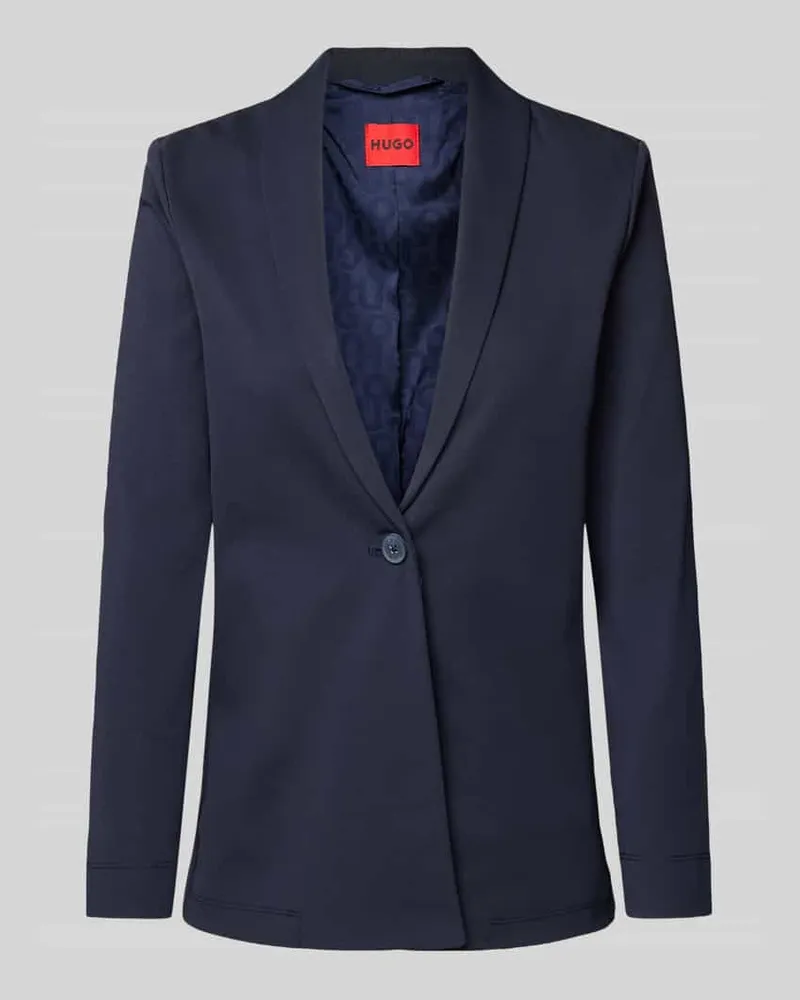 HUGO BOSS Blazer mit Reverskragen Modell 'ATANA Marine