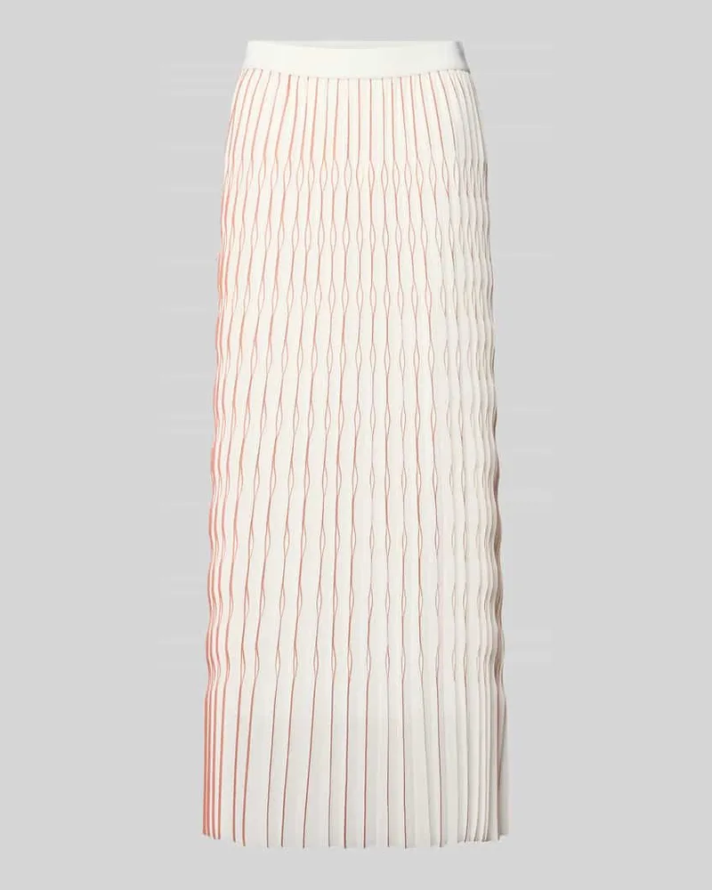 Marc Cain Maxirock mit elastischem Bund Offwhite
