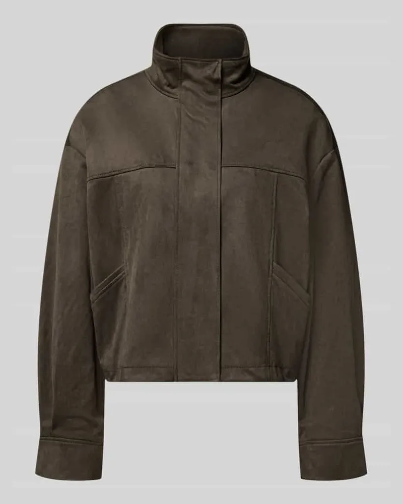 someday. Oversized Jacke in Leder-Optik Modell 'Neila Oliv