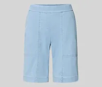 Straight Fit Shorts mit Gesäßtaschen Modell 'Sue