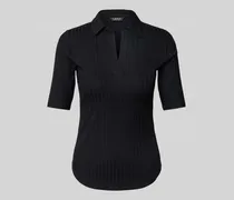 Slim Fit Poloshirt mit 1/2-Arm Modell 'MAZIKEEN
