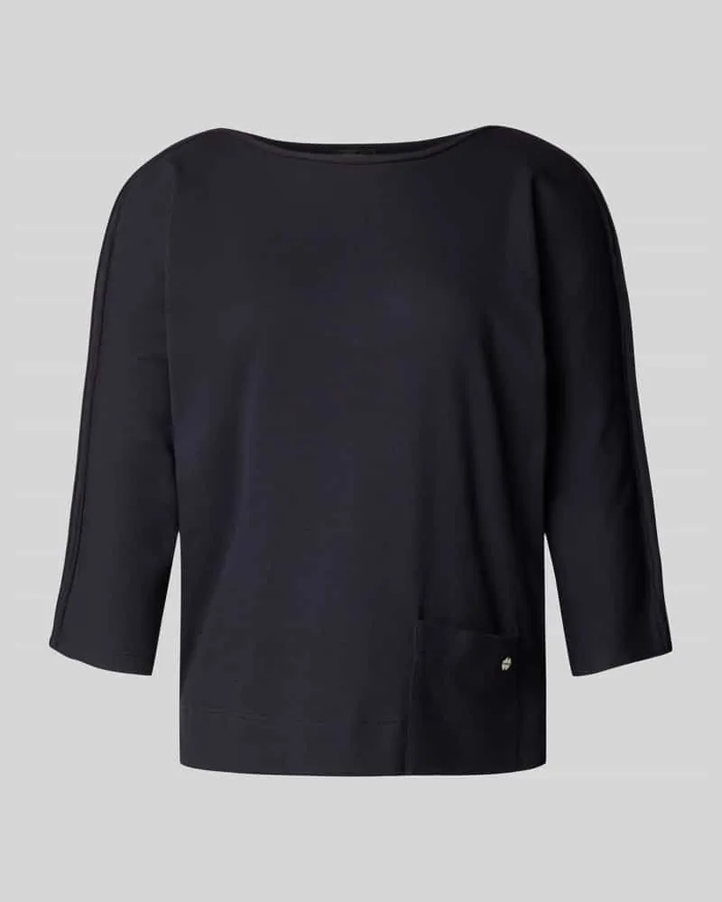 Marc Cain Longsleeve mit 3/4-Arm Marine