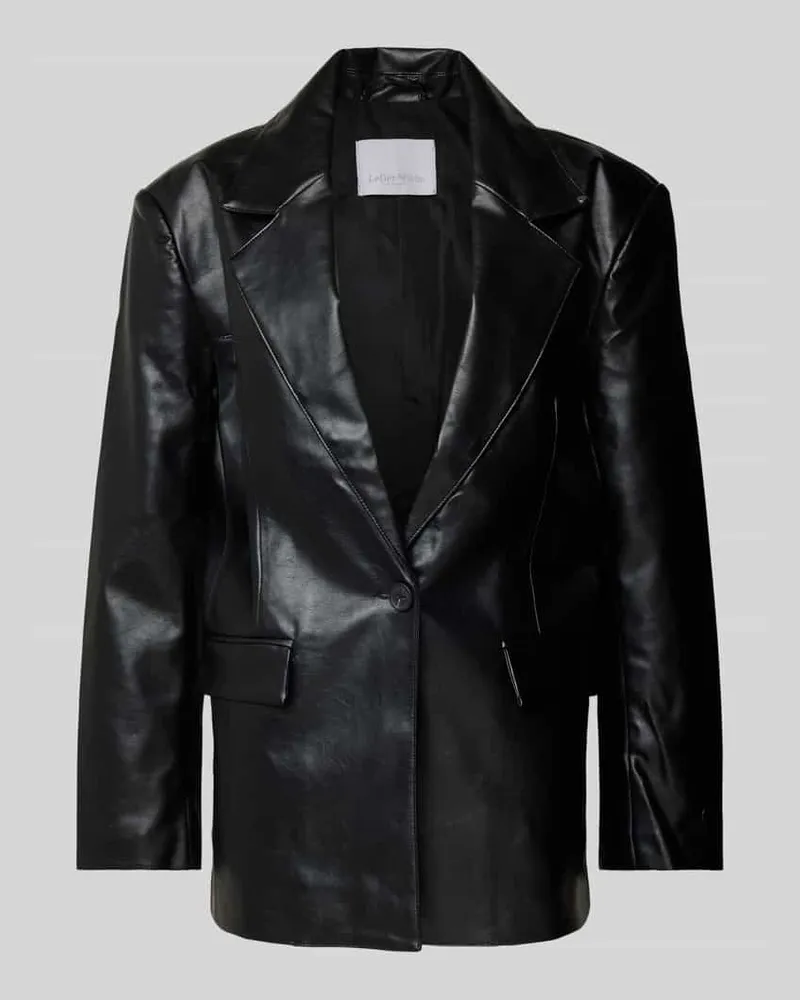 LeGer by Lena Gercke Blazer in Leder-Optik Modell 'Insa' - LeGer Studio Kollektion Black