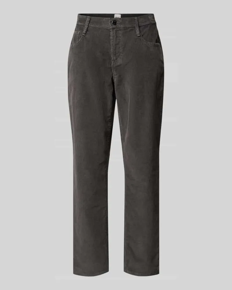 Brax Cordhose mit 5-Pocket-Design Modell 'MILEY Dunkelgrau