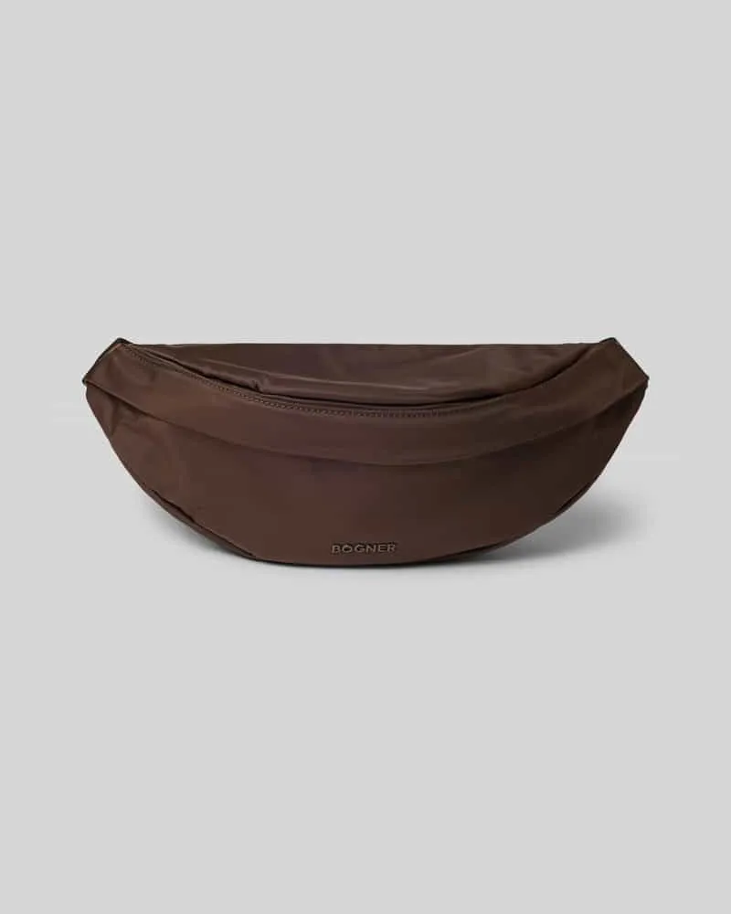 Bogner Bauchtasche mit Logo-Detail Modell 'Janica Dunkelbraun