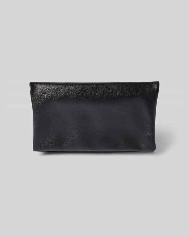 Abro Clutch mit Druckknopfverschluss Metallic