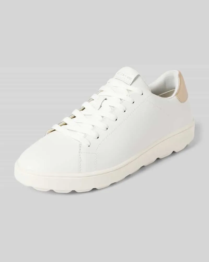 Geox Sneaker mit Schnürverschluss Modell 'SPHERICA Weiss