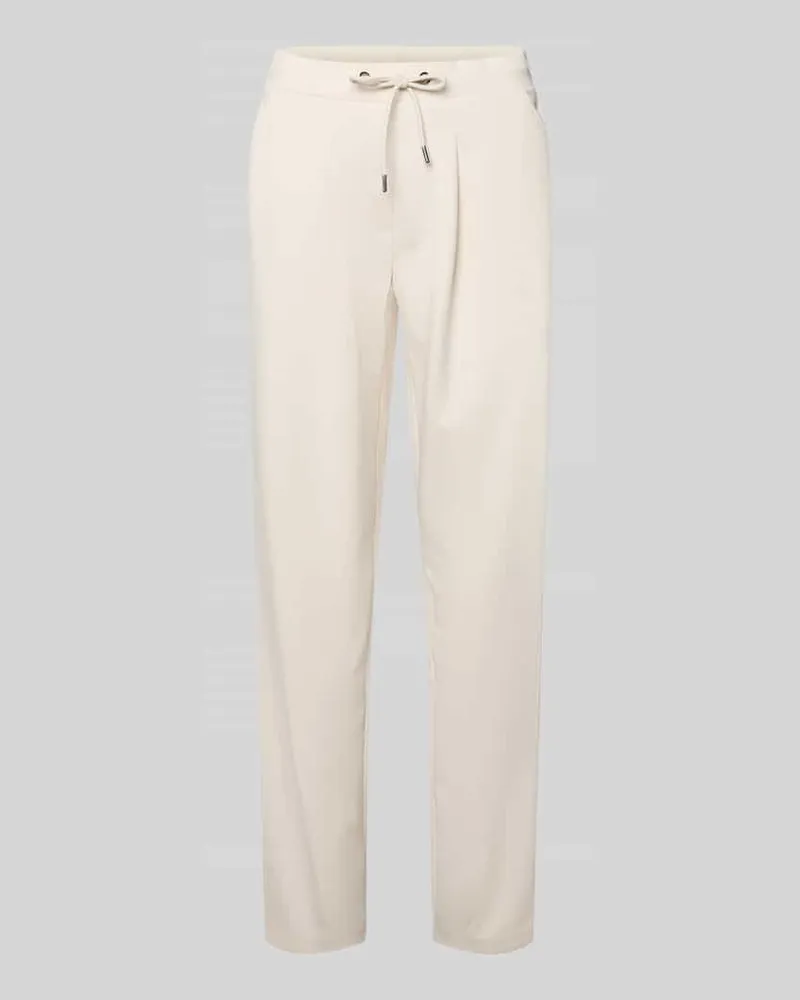 monari Sweatpants mit französischen Eingrifftaschen Ecru