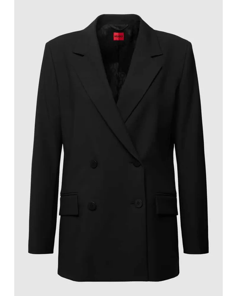 HUGO BOSS Blazer mit Reverskragen Modell 'AVANI Black