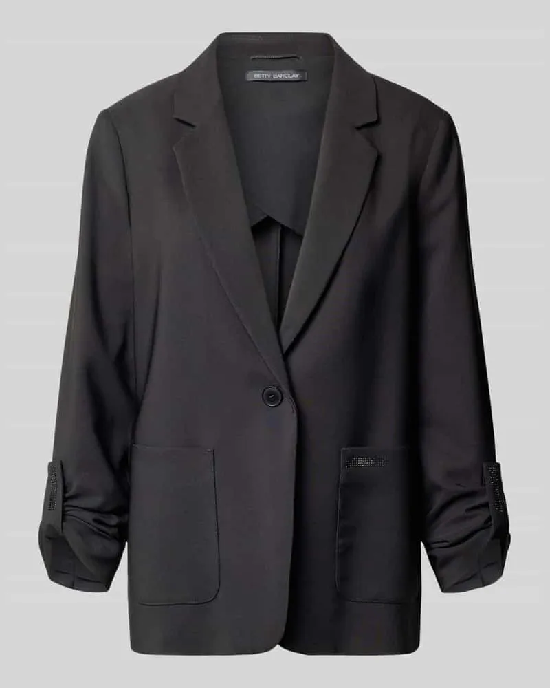 Betty Barclay Blazer mit Knopfverschluss Black