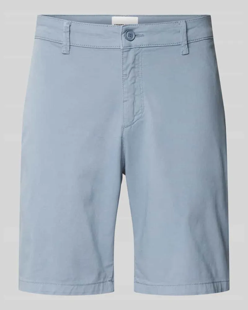 Armedangels Regular Fit Shorts mit Gesäßtaschen Modell 'DAALOS Hellblau
