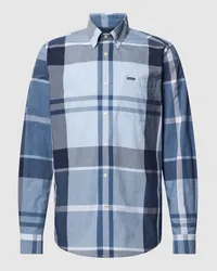 Barbour Tailored Fit Freizeithemd mit Button-Down-Kragen Modell 'HARRIS Bleu