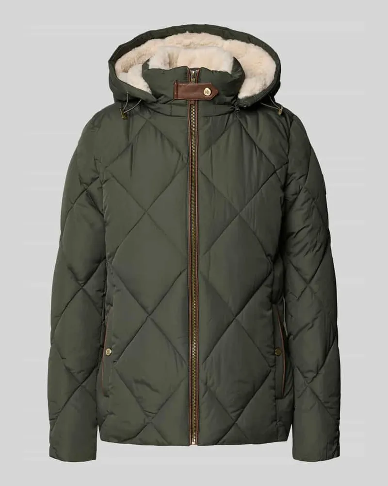 Ralph Lauren Steppjacke mit Reißverschluss Oliv
