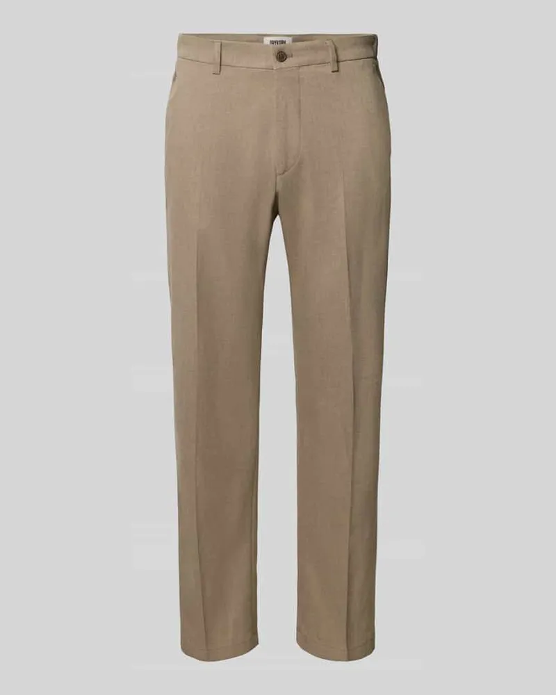 Drykorn Straight Fit Stoffhose mit Viskose-Anteil Modell 'Ajend Beige