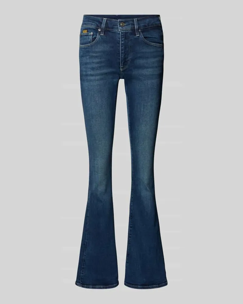 G-STAR RAW Flared Jeans mit 5-Pocket-Design Marine