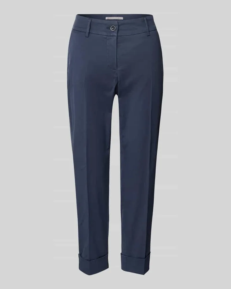 RAFFAELLO ROSSI  Regular Fit Chino mit verkürztem Schnitt Modell 'DORA Marine