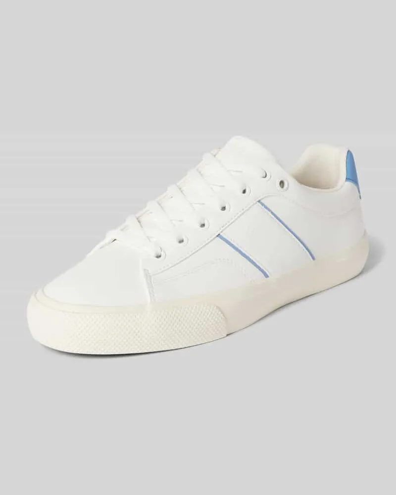 HUGO BOSS Sneaker mit Kontrastbesatz Modell 'Aiden Weiss