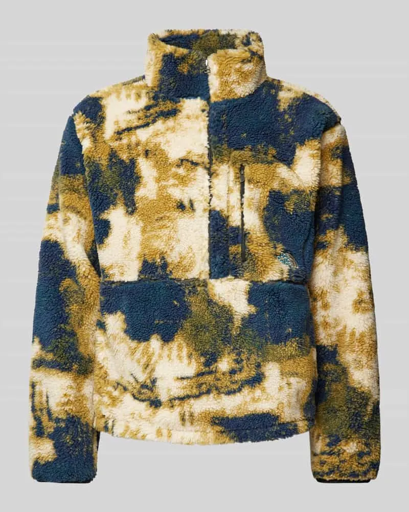The North Face Sherpa Jacket mit Stehkragen Modell 'EXTREME PILE Petrol
