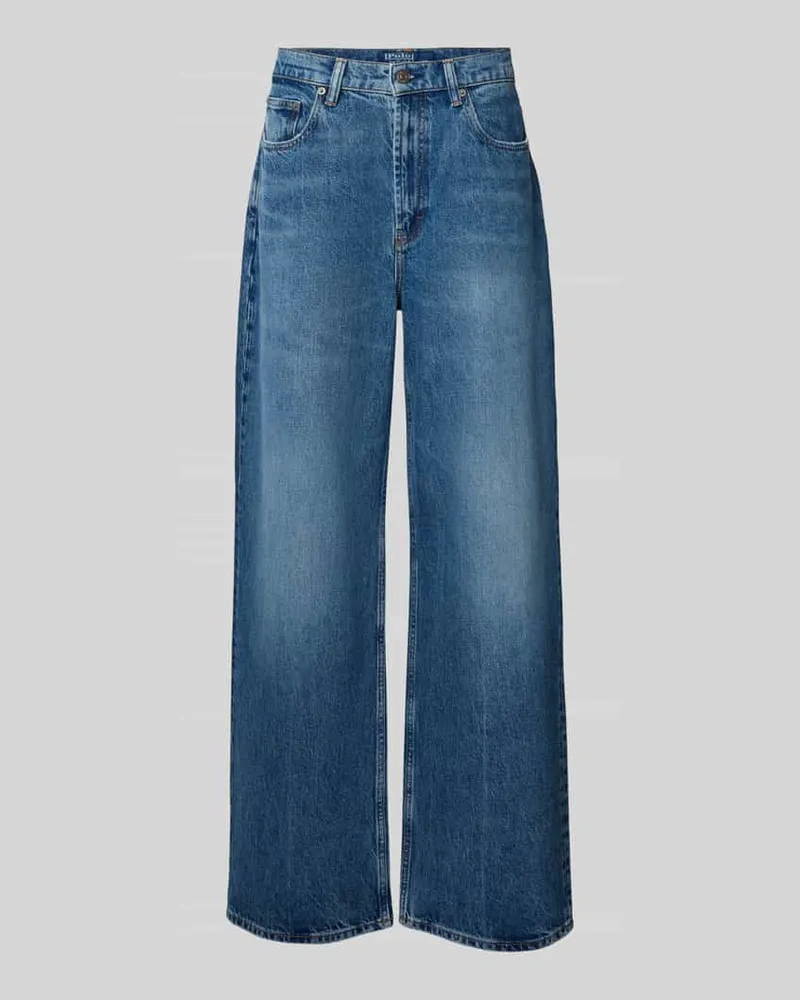 Ralph Lauren Wide Fit Jeans im 5-Pocket-Design Jeansblau