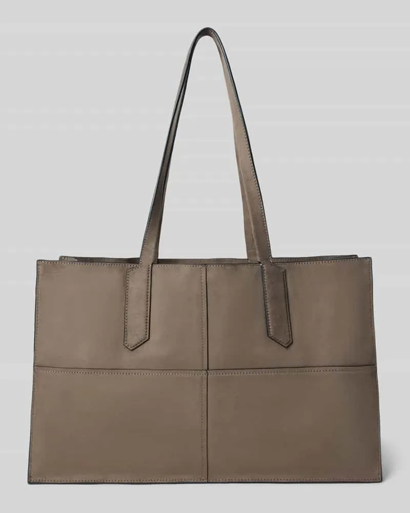 Liebeskind Shopper mit Label-Detail Modell 'AMY Taupe