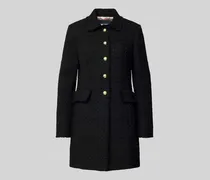 Slim Fit Longblazer mit Pattentaschen