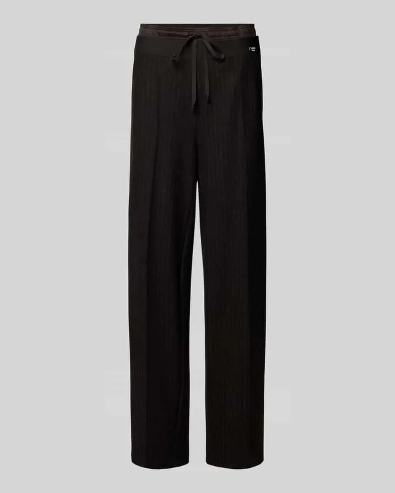 Cambio Stoffhose mit elastischem Bund Modell 'EVA Anthrazit