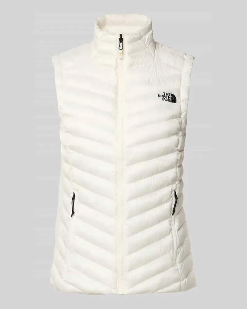 The North Face Regular Fit Steppweste mit Logo-Stitching Modell 'HUILA Offwhite