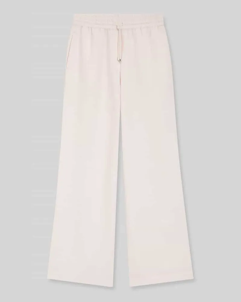 HUGO BOSS Loose Fit Leinenhose aus Lyocell-Leinen-Mix Modell 'TAVATI2_TI Rose