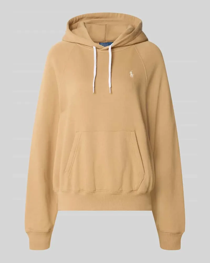 Ralph Lauren Comfort Fit Hoodie aus Baumwoll-Mix Camel