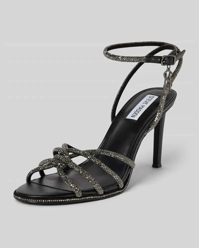 Steve Madden Sandalette mit Ziersteinbesatz Modell 'KAILYN Black