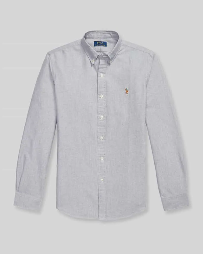 Ralph Lauren Relaxed Fit Freizeithemd aus reiner Baumwolle Dunkelblau