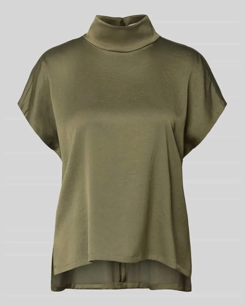 Drykorn Blusenshirt mit Stehkragen Modell 'ALARIA Oliv
