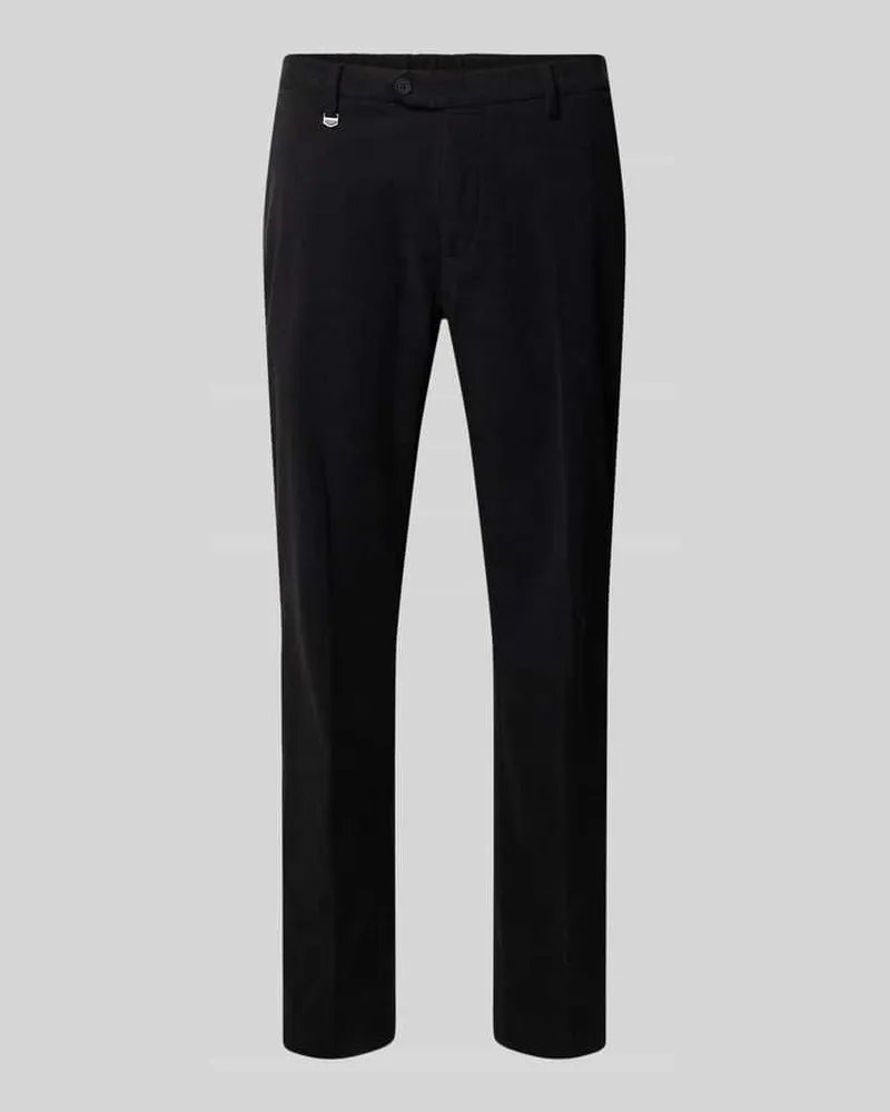 Antony Morato Regular Fit Hose mit Baumwoll-Anteil Modell 'Rad Black