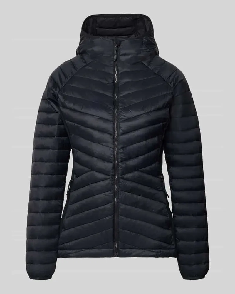 Columbia Sportswear Company Slim Fit Steppjacke mit Reißverschluss Modell 'Omni-Shield Black